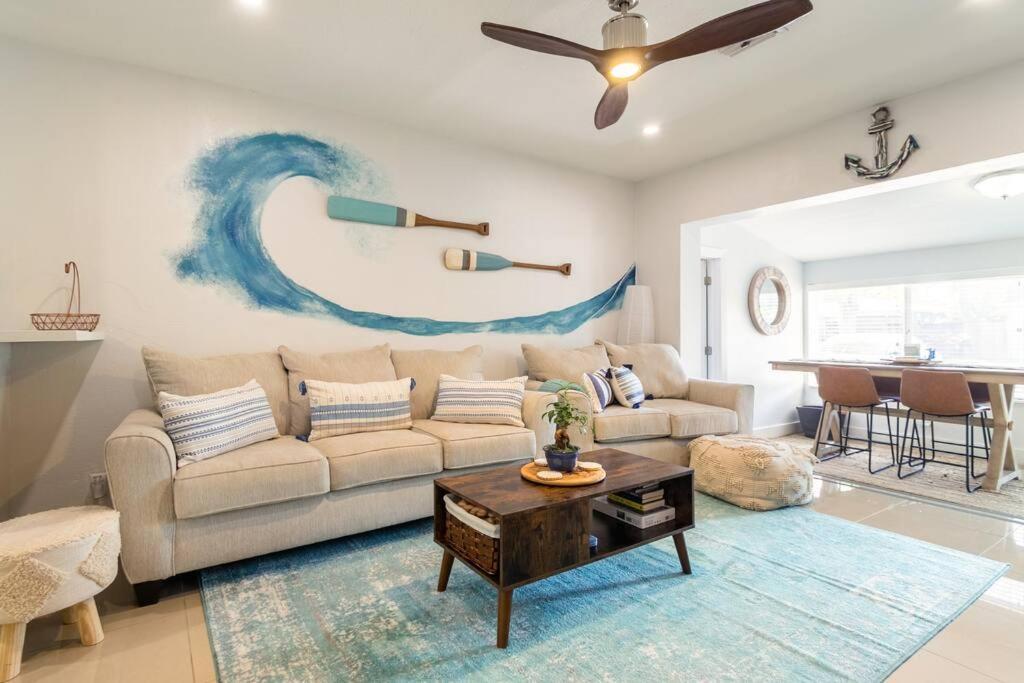 Central Nautical Themed 4 Bed 2 Bath Home Fort Lauderdale Luaran gambar